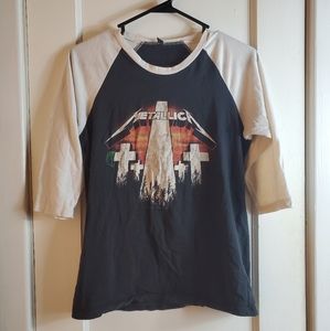 Metallica baseball tee
